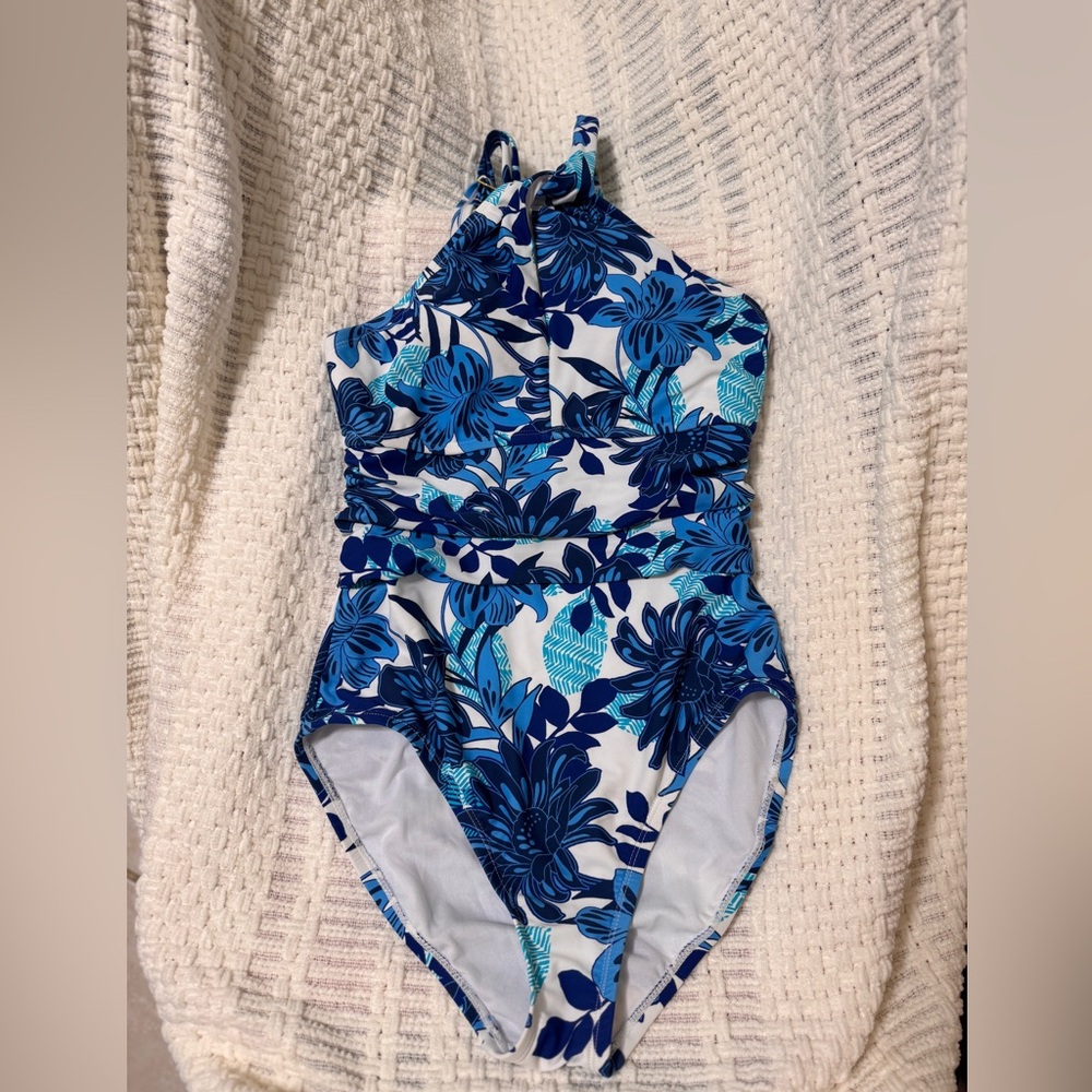 Bleu Rod Beattie one piece swimsuit size 6 NWT